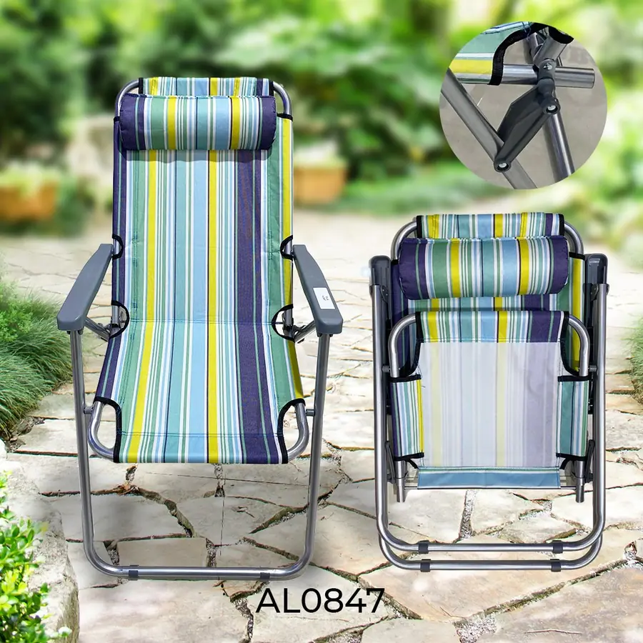 silla playera plegable