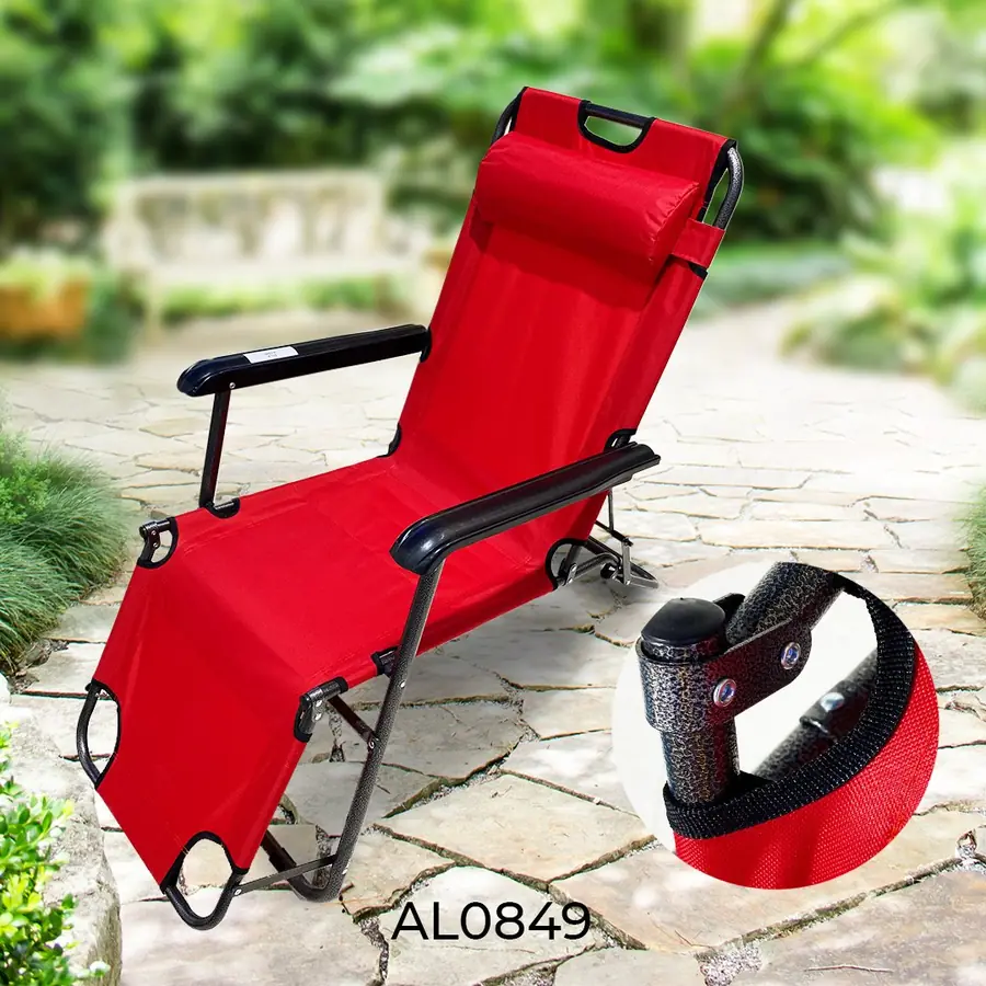 Silla Reclinable Tipo Tumbona – Modelo AL0849