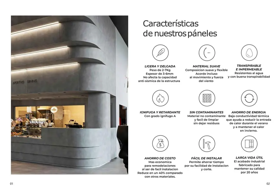 Paneles decorativos al por mayor en la Zona Libre de Colón