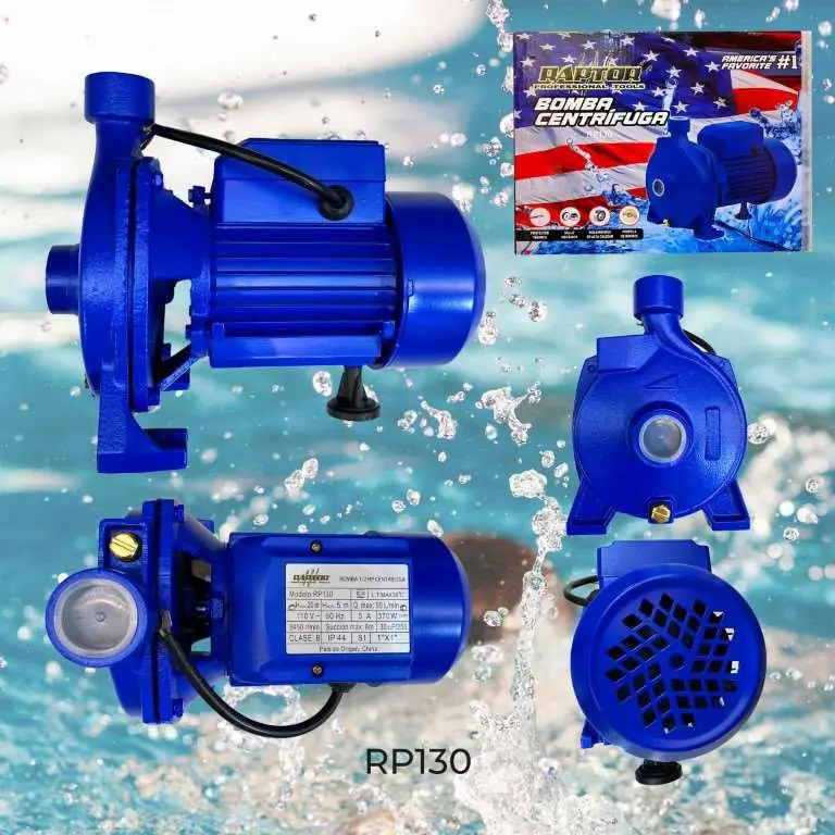 Bomba de agua centrífuga 1/2 HP
