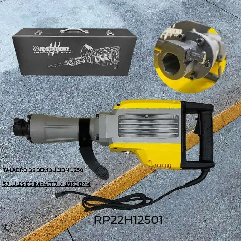 Taladro demoledor 1250 W